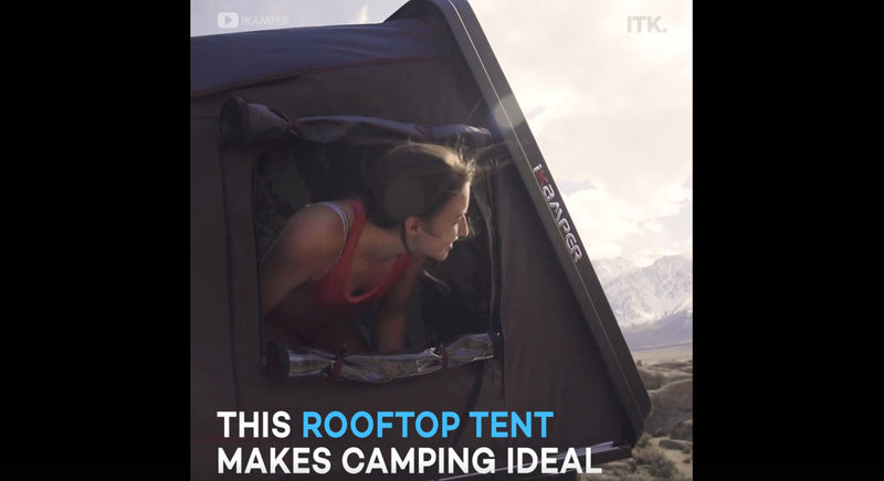 THIS EXPANDABLE TENT UNFOLDS IN 60 SECONDS AND HAS A KING-SIZE MATTRESS INSIDE: YAHOO! LIFE